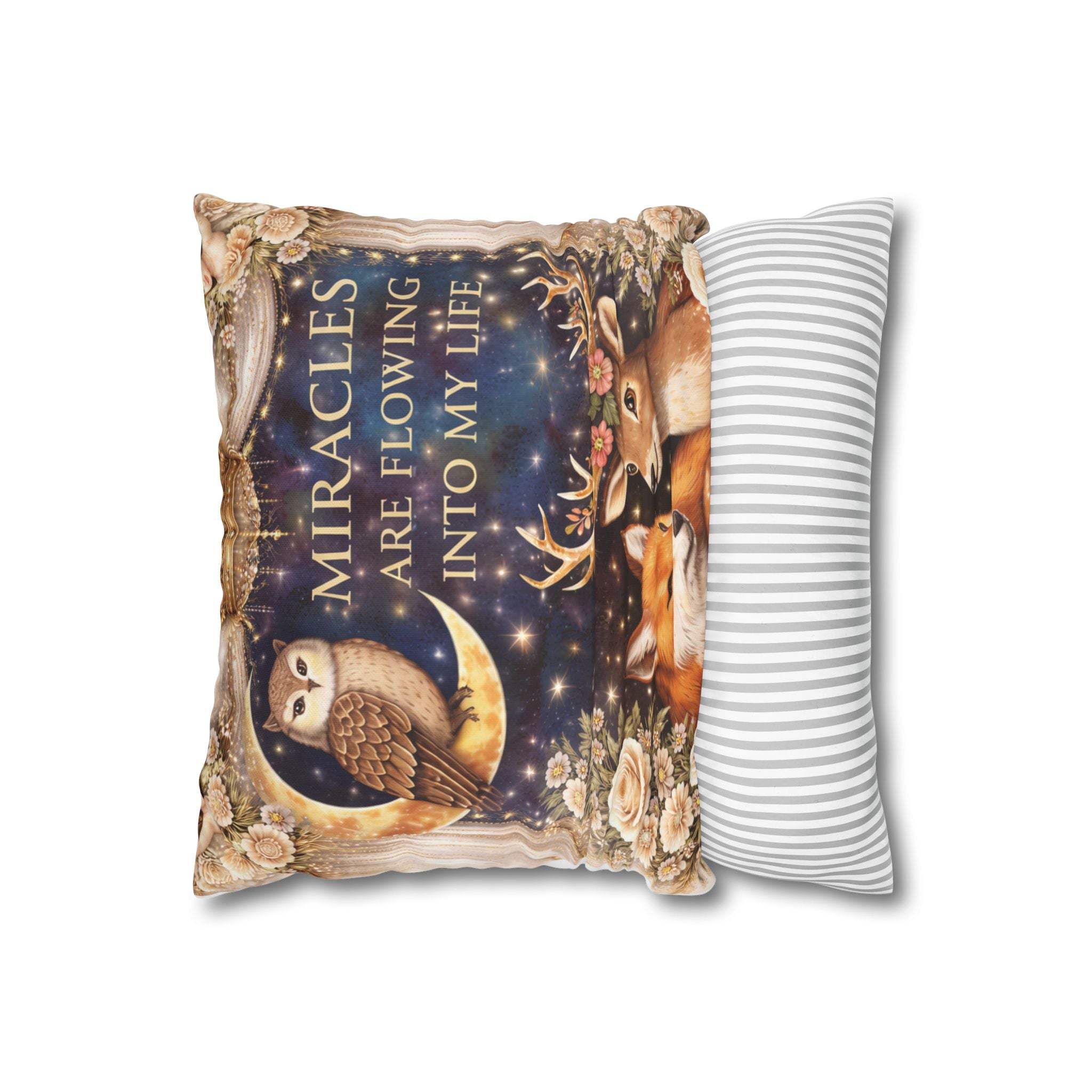 Square Poly Canvas Pillowcase