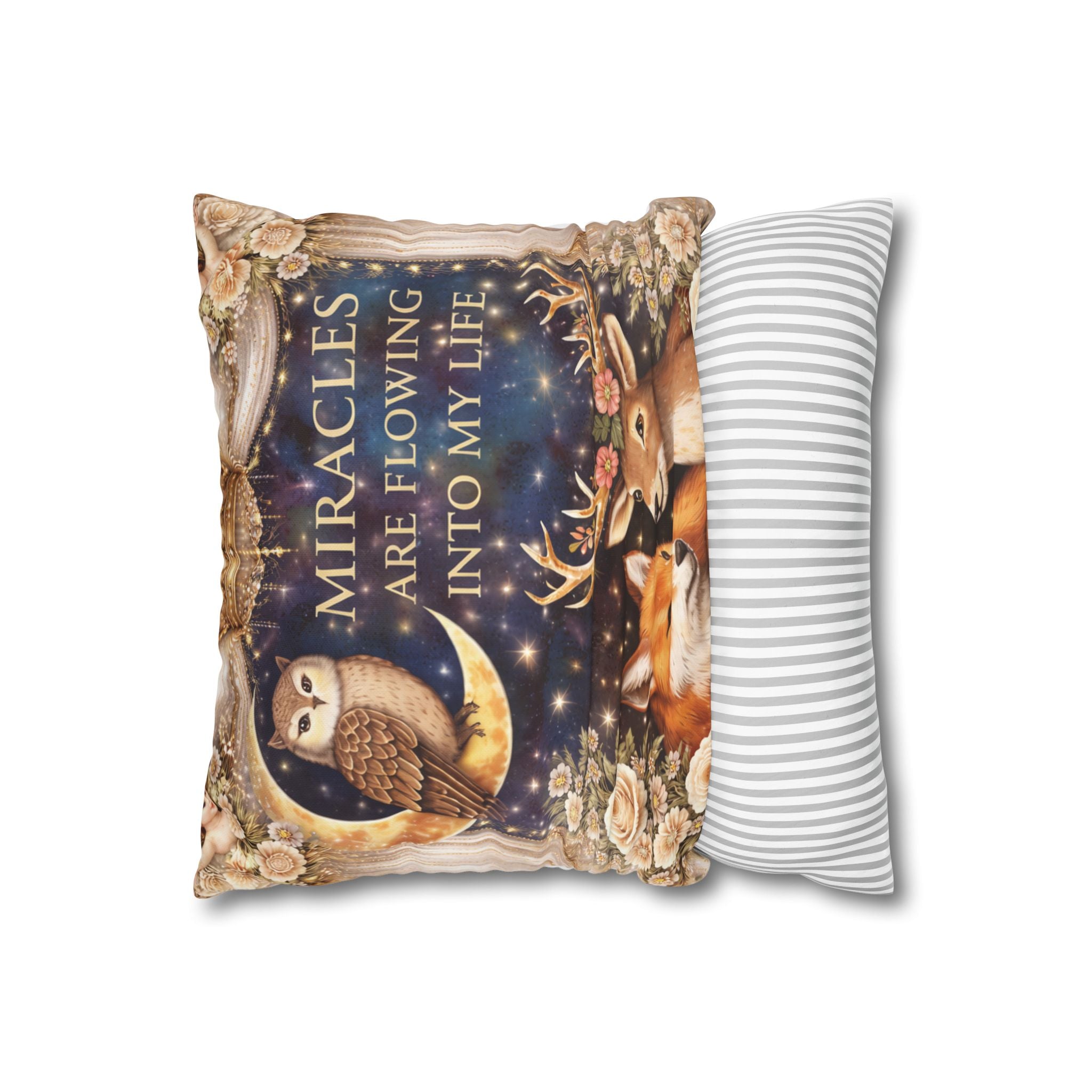 Square Poly Canvas Pillowcase