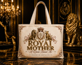 Royal Mother Weekender Bag — Regal Lion Crest Travel Tote