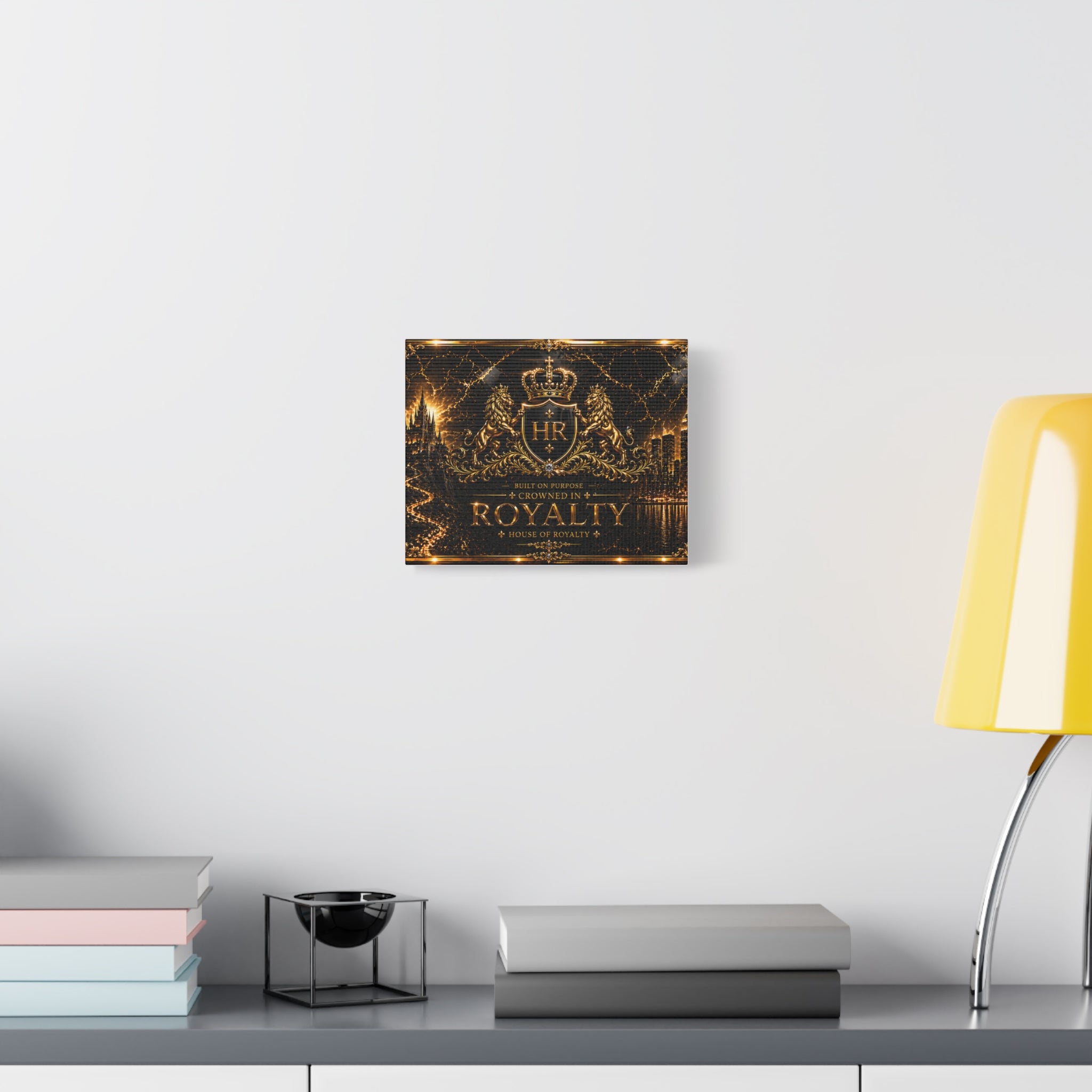 Canvas Wall Art - "She is Clothed in Strength & Dignity" Inspirational Bible Verse (Proverbs 31:25)